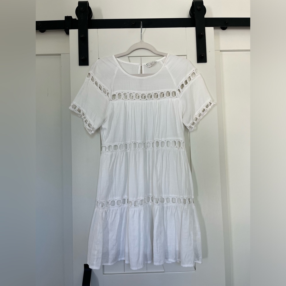 Loveriche White Mini Dress